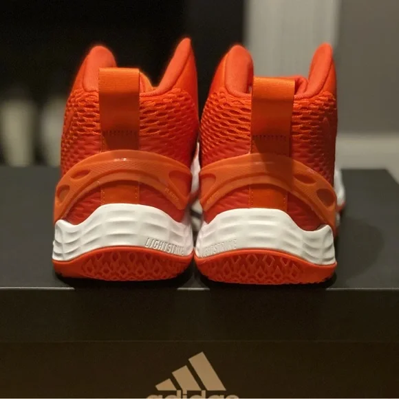 Adidas “Exhibit A Mid” - Men’s Size 12.5 - Orange - GW2919